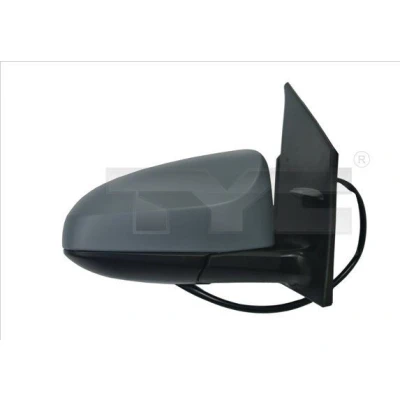 Billede af Sidespejl Tyc 336 0128 venstre grundet / primet til elektr. spejlindstilling, konveks, opvarmelig TOYOTA: Aygo, PEUGEOT: 108 Hatchback