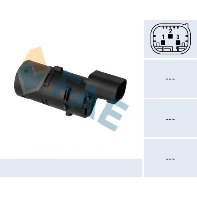 Billede af FAE 66071 Parkeringssensor bag sort Ultralydsensor FORD: Focus 2 Kombi