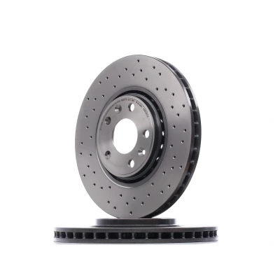 Billede af BREMBO 09.B352.1X Bremseskiver 320 28 5 perforeret/indv. ventileret coatet højkarboniseret med skruer RENAULT: MEGANE 4, 3 Grandtour
