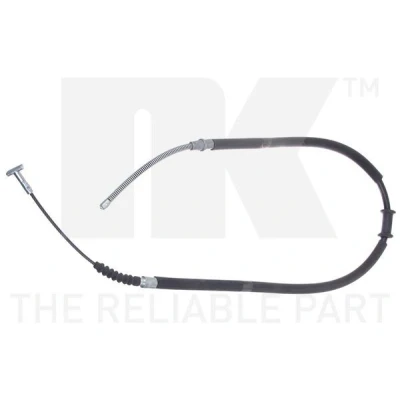 Billede af NK 9023117 Håndbremsekabel 1165/820 Tromlebremse FIAT: Multipla