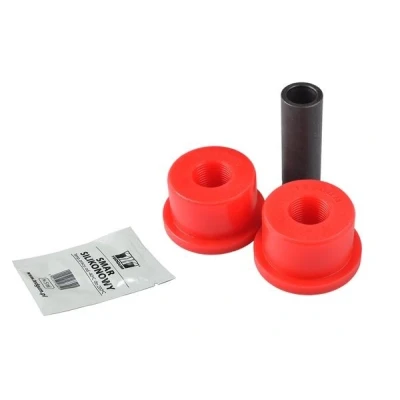 Billede af TEDGUM 00447942 Bøsning med fedtkappe, monteringsvejledning bag, ydre, Bagaksel nede PU (polyuretan) Gummimetalleje til bærearm
