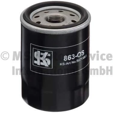 Billede af KOLBENSCHMIDT 50013863 Oliefilter 3/4 16 UNF med en returløbs stop ventil Påskruet filter SUZUKI: Vitara IV SUV, SWIFT 3, SX4 II S Cross