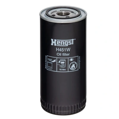 Billede af HENGST filter H451W Oliefilter 1 12 UNF Påskruet