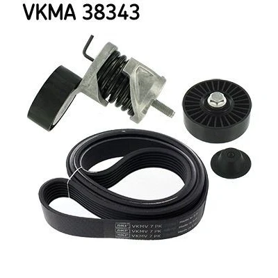 Billede af SKF VKMA 38343 Kileribberem BMW: 3 Touring, Sedan, 1 Hatchback