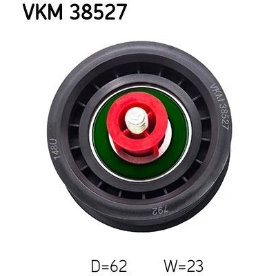Billede af SKF VKM 38527 Remstrammerhjul MERCEDES BENZ: C klasse T modell, E Sedan, modell