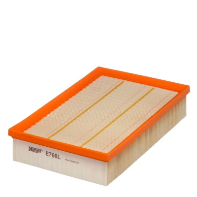 Billede af HENGST FILTER E760L Luftfilter 56 180 282 Filterindsats NISSAN: NP300 Navara Pick up, Pathfinder 3