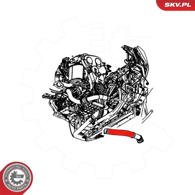 Billede af ESEN SKV 52SKV836 Gasdæmper 635mm bagved til højre JEEP: Cherokee V (KL) 2.4 4x4, 3.2 V6 2.0 CRD, 2.4, V6, CRD 4x4