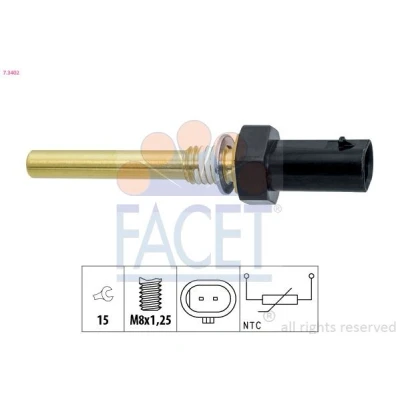 Billede af FACET 7.3402 Olietemperatur Føler M8x1,25
