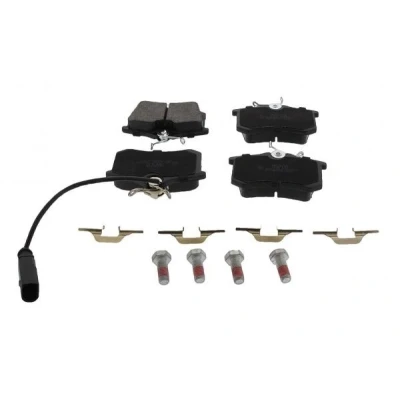 Billede af MAPCO 6673 Bremseklodser bagaksel Inkl. slidadvarselskontakt med anti knirke plade VOLKSWAGEN: Sharan I, FORD: Galaxy Mk1 MPV, SEAT: Alhambra I