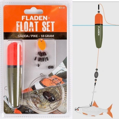Billede af Komplet Flådsæt Gedde / Float Set Gädda.