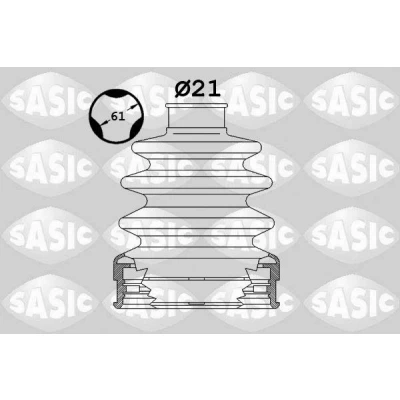 Billede af SASIC 1906059 Drivakselmanchet gearkasse monteret FORD: FIESTA 6