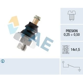 Billede af EPS 1.800.074 Olietrykskontakt M14x1,5 Made in Italy OE Equivalent MERCEDES BENZ: G klasse SUV, T1 Ladvogn/Chassis