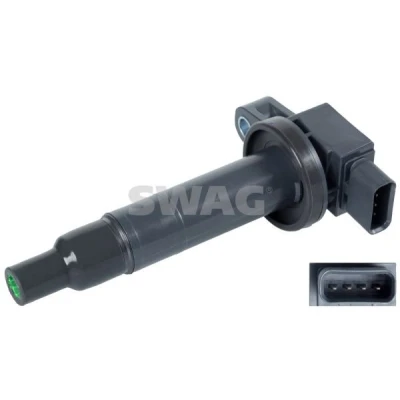 Billede af SWAG 81 92 8658 Tændspole 12 sort TOYOTA: Aygo, Yaris III Hatchback, I Hatchback