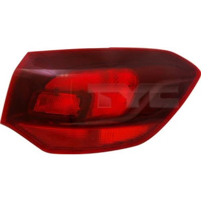 Billede af TYC 11 11876 2 Baglygter venstre ydre del røggrå mørk uden lampeholder OPEL: Astra J Sports Tourer