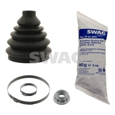Billede af SWAG 30 93 0142 Drivakselmanchet Termoplast med fedt, akselmøtrik spændebånd VOLKSWAGEN: Polo V Hatchback, Bora Sedan, Tiguan I