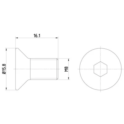 Billede af TEXTAR TPM0006 Skrue, bremseskive MAZDA: 6 Sedan, Hatchback