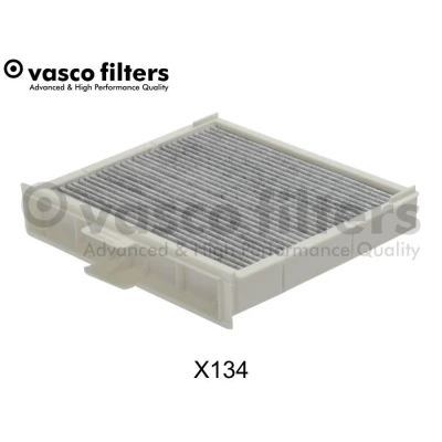 Billede af DAVID VASCO X134 Kabinefilter Aktivkulfilter 216mm 238mm 50mm RENAULT: GRAND SCENIC 2, 2