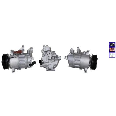 Billede af LUCAS ACP01348 Kompressor PAG 46 YF R1234yf med pakninger VOLKSWAGEN: Golf 7 Variant, Passat B8 Sedan, SEAT: Ateca, Leon III Hatchback