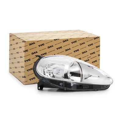 Billede af TYC 20 0849 25 2 Forlygter højre H4 til højrekørsel med elektronisk motor FIAT: Grande Punto Hatchback