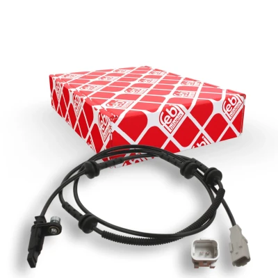 Billede af FEBI BILSTEIN 36948 ABS Sensor venstre foraksel, højre foraksel med skrue 1300 hvid PEUGEOT: 407 Sedan, SW, Coupe, CITROËN: C5 III Stationcar