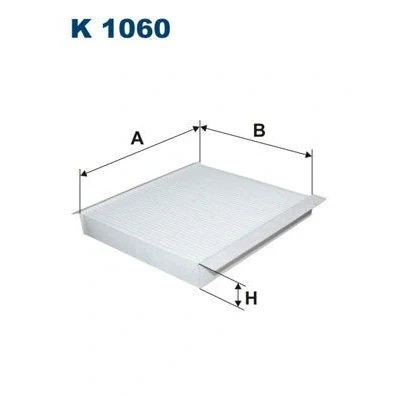 Billede af FILTRON K 1060 Kabinefilter Partikelfilter 220 199 30 NISSAN: Primera Hatchback, Stationcar, Almera II Hatchback