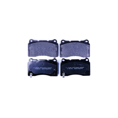 Billede af HELLA 8DB 355 014 451 Bremseklodser med akustisk advarsel for slid TESLA: Model S, X, HONDA: CIVIC 9, FORD USA: Mustang Mk5 Coupe