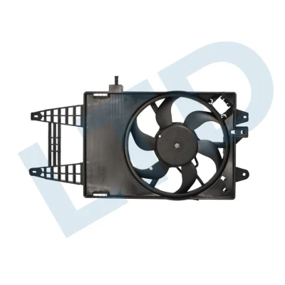 Billede af NRF 47243 Køleventilator 315 12 66 med kølerventilatorramme (karm) FIAT: Idea