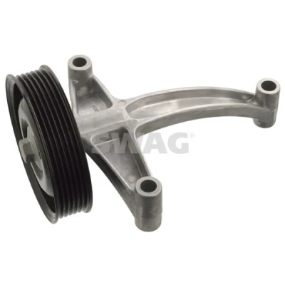 Billede af SWAG 30 10 3897 Remstrammerhjul med holder VOLKSWAGEN: Polo V Hatchback, Jetta 4
