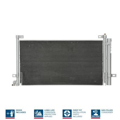 Billede af NISSENS 940803 Kondensator med tørrer Aluminium 672 R 134a