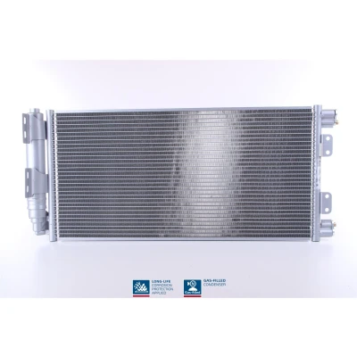 Billede af NISSENS 94781 Kondensator med tørrer Aluminium 625 R 134a LAND ROVER: Freelander I SUV
