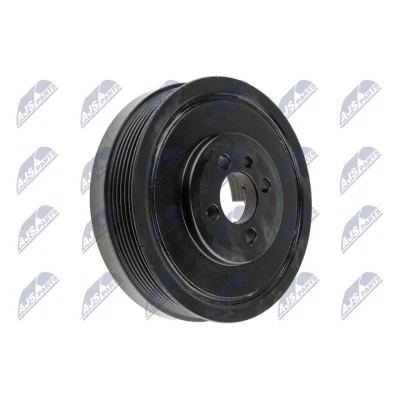 Billede af NTY RKP VW 011 Remskive Krumtapaksel 6PK 142 afkoblet, med monteringsvejledning VOLKSWAGEN: Lupo / 3L, SKODA: Fabia 2