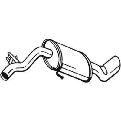 Billede af BOSAL 247 037 Lydpotte BMW: 1 Hatchback