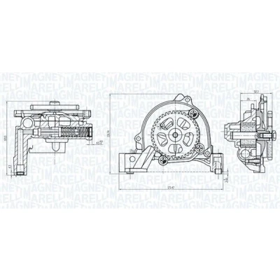 Billede af Oliepumpe MAGNETI MARELLI 351516000026