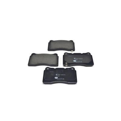 Billede af HELLA 8DB 355 006 601 Bremseklodser med akustisk advarsel for slid HONDA: CIVIC 9, MITSUBISHI: Lancer 8 Limousine, 7 Limousine