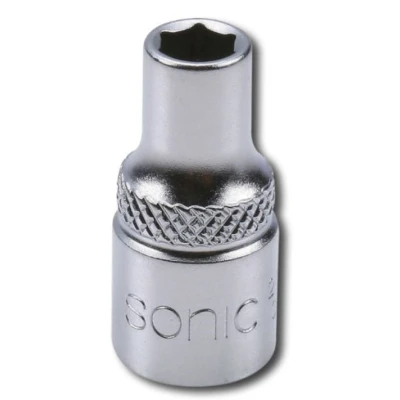 Billede af SONIC 21507 Skraldenøgleindsats (Hexagon) 1/4tommer indre sekskant DIN 3120 , 3124 7 mm Krom vanadium stål