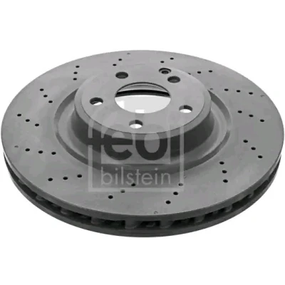 Billede af FEBI BILSTEIN 44008 Bremseskiver foraksel 344 32 5 112 perforeret/indv. ventileret coatet højkarboniseret MERCEDES BENZ: E klasse T modell