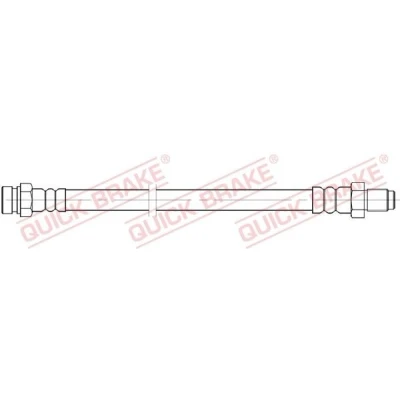 Billede af QUICK BRAKE 37.048 Bremseslange 215 M10x1 MITSUBISHI: Lancer 8 Limousine