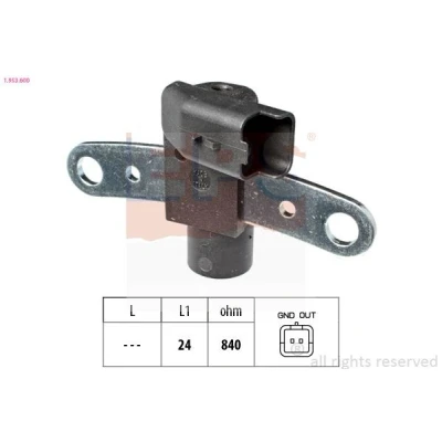 Billede af FACET 9.0600 Impulsensor Made in Italy OE Equivalent RENAULT: CLIO III Grandtour, 2, LAGUNA 2