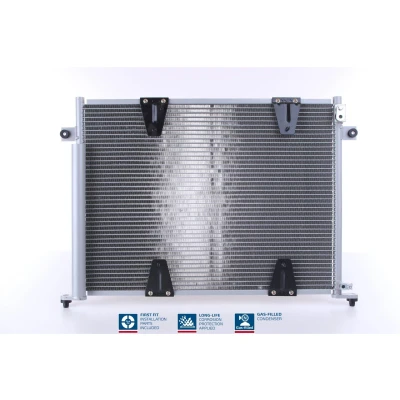 Billede af NISSENS 940373 Kondensator med tørrer Aluminium 609 R 134a SUZUKI: Grand Vitara 1 SUV