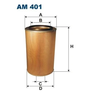 Billede af FILTRON AM 401 Luftfilter 471 305 Filterindsats