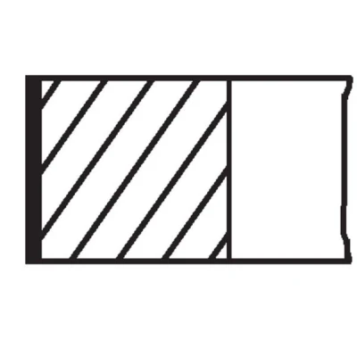 Billede af MAHLE ORIGINAL 012 02 N0 Stempelringsæt 80,5 OPEL: Astra G Sedan, Vectra C Caravan, Corsa Hatchback