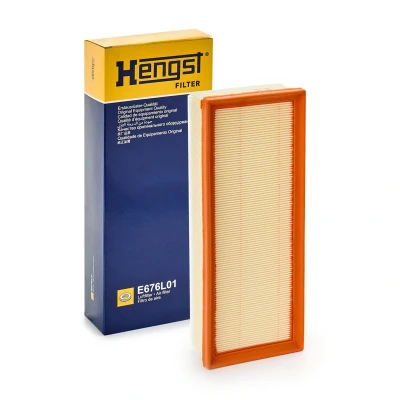 Billede af HENGST FILTER E676L01 Luftfilter 65 128 322 Filterindsats AUDI: A4 B8 Avant, A5 Sportback, Q5