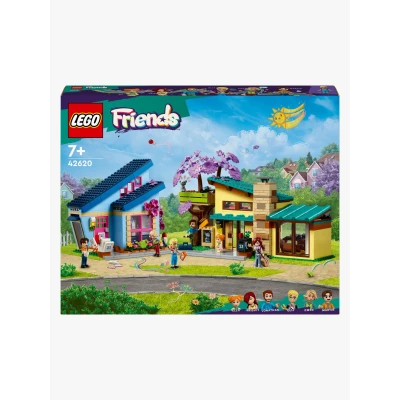 Billede af LEGO Friends 42620 Olly og Paisleys huse
