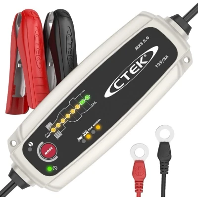Billede af CTEK MXS 5.0 56 305 Batterilader transportabel, vedligeholdelsesoplader 5 12 1.2 110