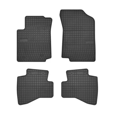 Billede af FROGUM 542735 Gulvmåttesæt Gummi foran og bagved 4 sort Skrædderlavet TOYOTA: Aygo, PEUGEOT: 108 Hatchback, CITROËN: C1 II