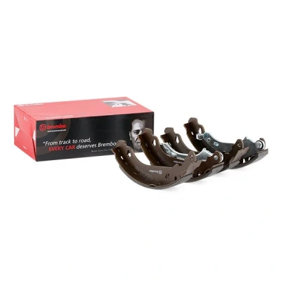 Billede af BREMBO S 61 525 Bremsebakker 180 32 med håndbremsegreb PEUGEOT: 206+ Hatchback, 206 SW