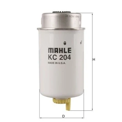 Billede af MAHLE ORIGINAL KC 204 Brændstoffilter Påskruet filter