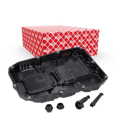 Billede af FEBI BILSTEIN 175369 Bundkar, automatisk gear med pakning, enkel olieaftømningsskrue filter MERCEDES BENZ: C klasse Sedan, T modell
