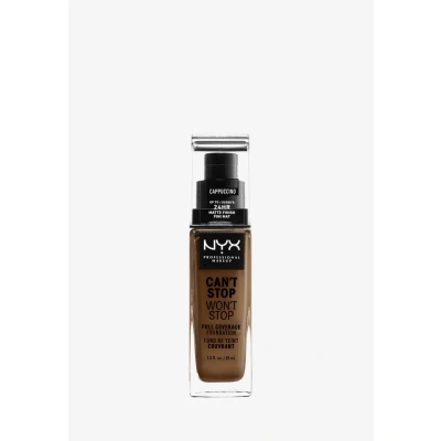 Billede af NYX Professional Makeup Can&#039;t Stop Won&#039;t Full Coverage Foundation Cappuccino 30 ml