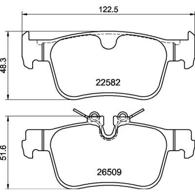 Billede af Bremseklodser BREMBO P 86 035